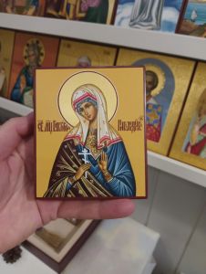 Рукописная икона Виктория Никомидийская №3